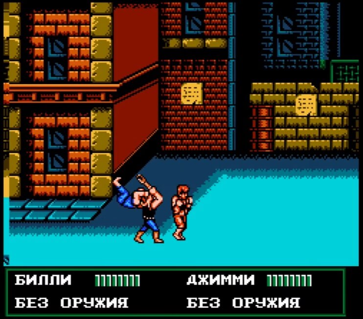 Double Dragon 3 The Sacred Stones - геймплей игры Dendy\NES